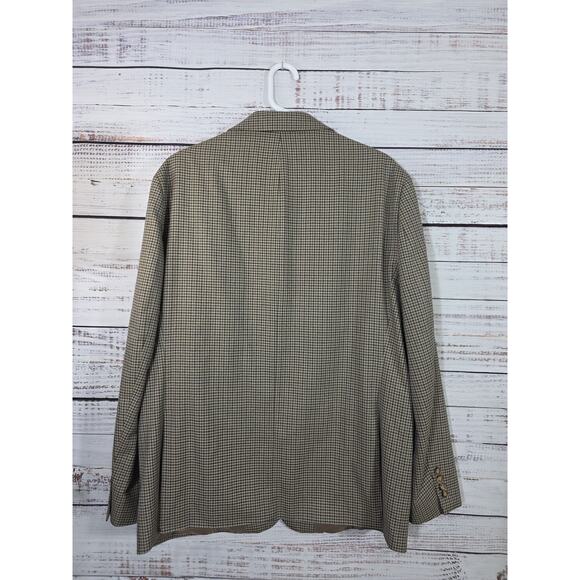 Ralph Lauren Black Label Blazer Men's 46R Long Brown Single Breast two button - Picture 2 of 8